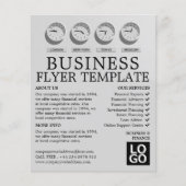 世界の時計、ビジネス、金融広告の チラシ (正面)