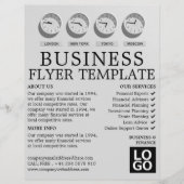 世界の時計、ビジネス、金融広告の チラシ (正面)