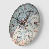 世界の時計 ラージ壁時計 (傾斜)