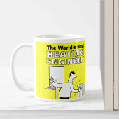 世界の暖房最高の技術者 コーヒーマグカップ
