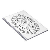 世界の書道を描く ノートブック (右側)