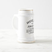 世界の最もすばらしい学術の顧問 ビールジョッキ (正面左)