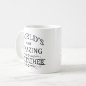 世界の最もすばらしい教父 コーヒーマグカップ (正面左)