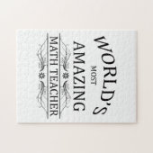 世界の最もすばらしい数学の教師 ジグソーパズル (横)