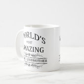 世界の最もすばらしい曾祖母 コーヒーマグカップ (正面左)