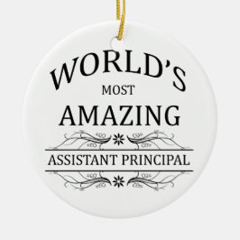 世界の最もすばらしい補助校長 セラミックオーナメント