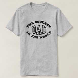世界の最もクールなパパ Tシャツ