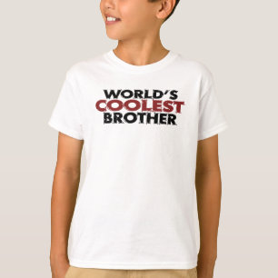 世界の最もクールな兄弟 Tシャツ