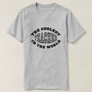 世界の最もクールな先生 Tシャツ
