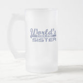 世界の最もクールな姉妹 フロストグラスビールジョッキ (左)