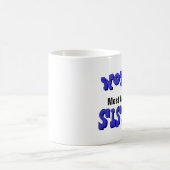 世界の最も十分な姉妹のマグ コーヒーマグカップ (中央)