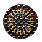 世界の最も困難で最も堅い最も挑戦的 ダーツボード (正面)