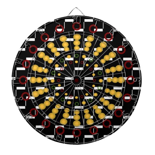 世界の最も困難で最も堅い最も挑戦的 ダーツボード (正面)