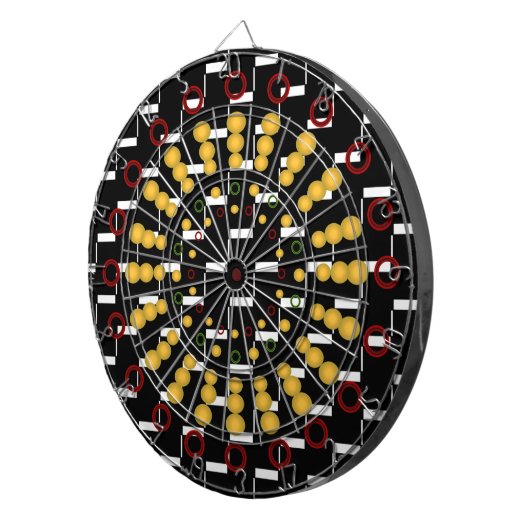 世界の最も困難で最も堅い最も挑戦的 ダーツボード (正面右)