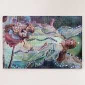 世界の最も困難な守り神の芸術のパズル ジグソーパズル (横)