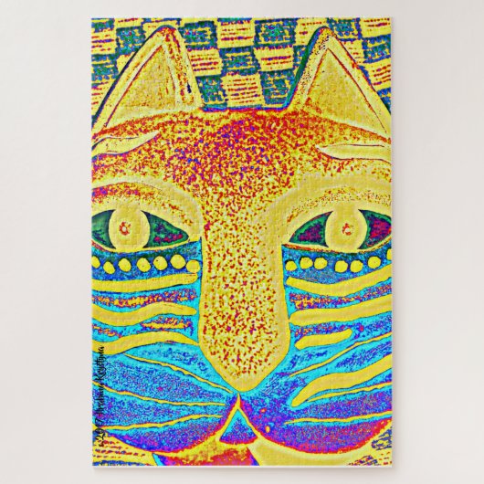 世界の最も困難なCATのパズル ジグソーパズル (縦)