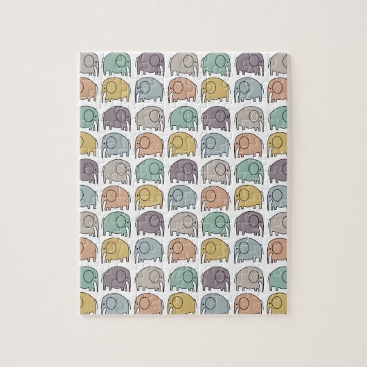 世界の最も堅い象のパズル ジグソーパズル (縦)