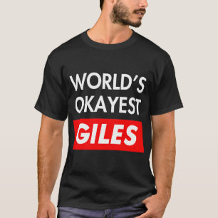 世界の最も大きいギレス Tシャツ