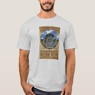 世界の最も大きい記念品旅行プレートのTシャツ Tシャツ