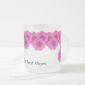 世界の最も最高のなお母さんのマグ フロストグラスマグカップ (正面右)