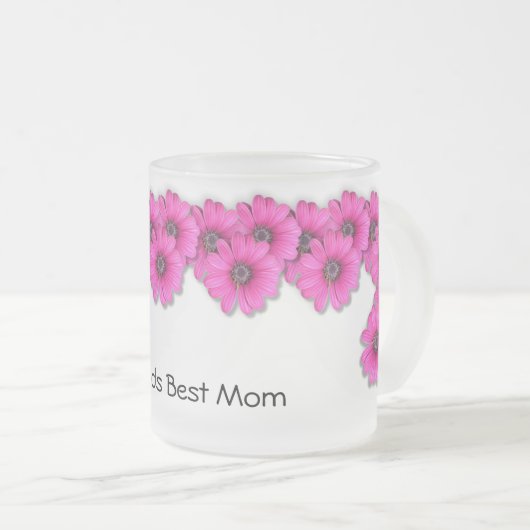 世界の最も最高のなお母さんのマグ フロストグラスマグカップ (正面右)