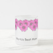 世界の最も最高のなお母さんのマグ フロストグラスマグカップ (中央)