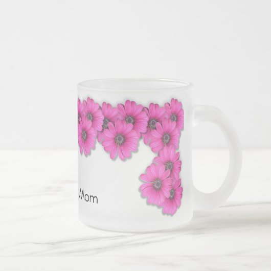 世界の最も最高のなお母さんのマグ フロストグラスマグカップ (右)