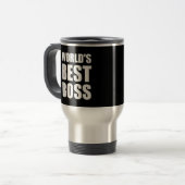 世界の最も最高のなボス トラベルマグ (正面左)