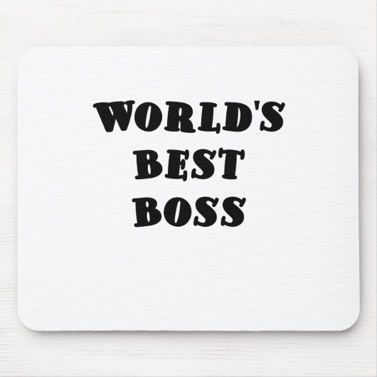 世界の最も最高のなボス マウスパッド (正面)