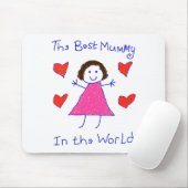 世界の最も最高のなミイラ マウスパッド (マウス)