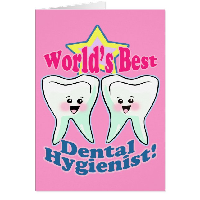 世界の最も最高のな歯科衛生士 (正面)