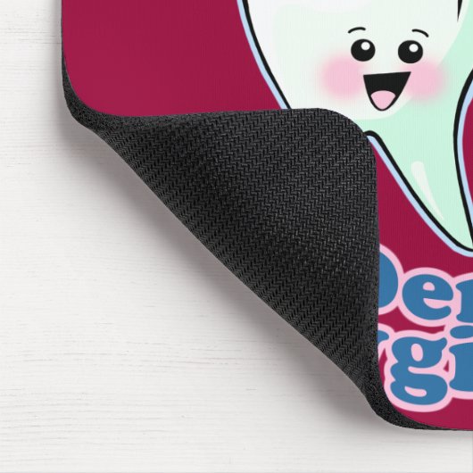 世界の最も最高のな歯科衛生士 マウスパッド (コーナー)