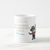 世界の最も最高のな祖父 コーヒーマグカップ (中央)