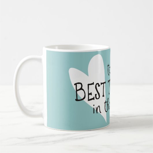 世界の最も最高のな2人のミイラ コーヒーマグカップ (左)