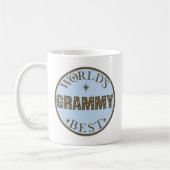 世界の最も最高のなGrammyのギフト コーヒーマグカップ (左)