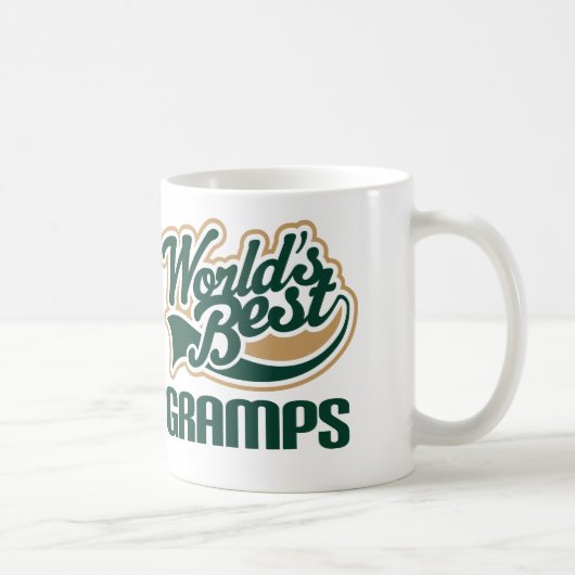 世界の最も最高のなGrampsのギフト コーヒーマグカップ (右)