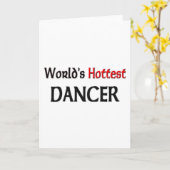 世界の最も熱いダンサー カード (黄色い花)