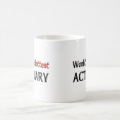 世界の最も熱い保険計理人 コーヒーマグカップ (中央)