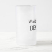 世界の最も熱い歯科医 フロストグラスビールジョッキ (中央)