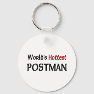 世界の最も熱い郵便集配人 キーホルダー