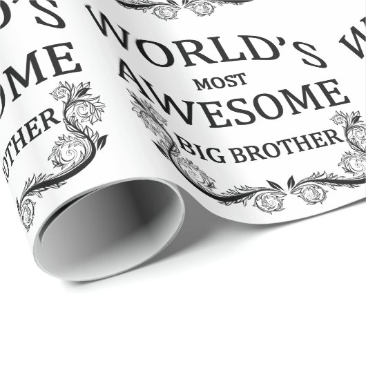 世界の最も素晴らしいお兄さん ラッピングペーパー (ロールコーナー)