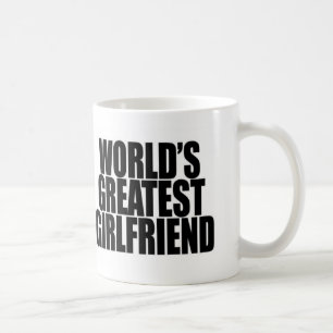 世界の最も素晴らしいガールフレンドのマグ コーヒーマグカップ