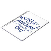 世界の最も素晴らしいシェフ ノートブック (左側)