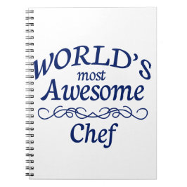 世界の最も素晴らしいシェフ ノートブック