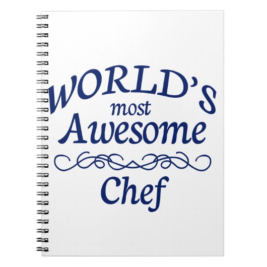 世界の最も素晴らしいシェフ ノートブック (正面)