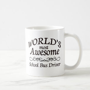 世界の最も素晴らしいスクールバスの運転者 コーヒーマグカップ