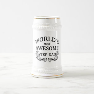 世界の最も素晴らしいステップパパ ビールジョッキ