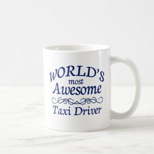 世界の最も素晴らしいタクシー運転手 コーヒーマグカップ
