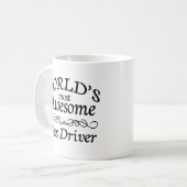 世界の最も素晴らしいバス運転手 コーヒーマグカップ (正面左)