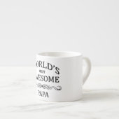 世界の最も素晴らしいパパ エスプレッソカップ (正面右)